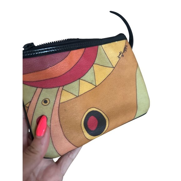 CARLOS FALCHI Sport Multicolor Mod Crossbody Bag - Picture 3 of 10